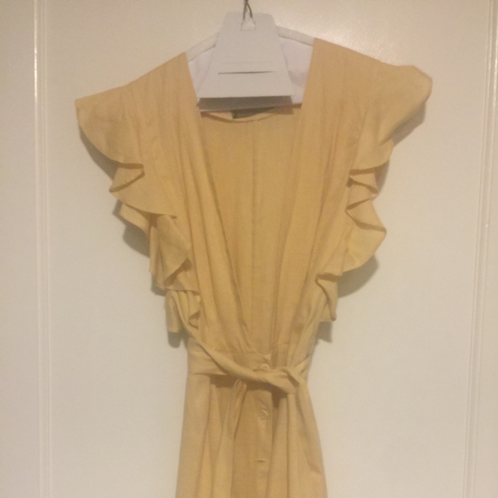 Yellow dress